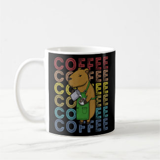 Mug Barista café capybara capybarista cappuccinos mi
