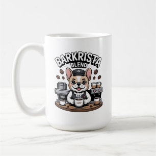 Mug Barista Drôle Barista Café Bouledogue Français