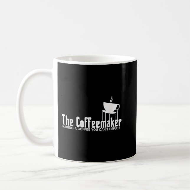 Mug Barista Shirt Funny Coffeemaker Don Best Barista (Gauche)