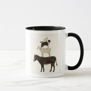 Mug Barnyard Bufs - Âne, Chèvre, Chien, Chat