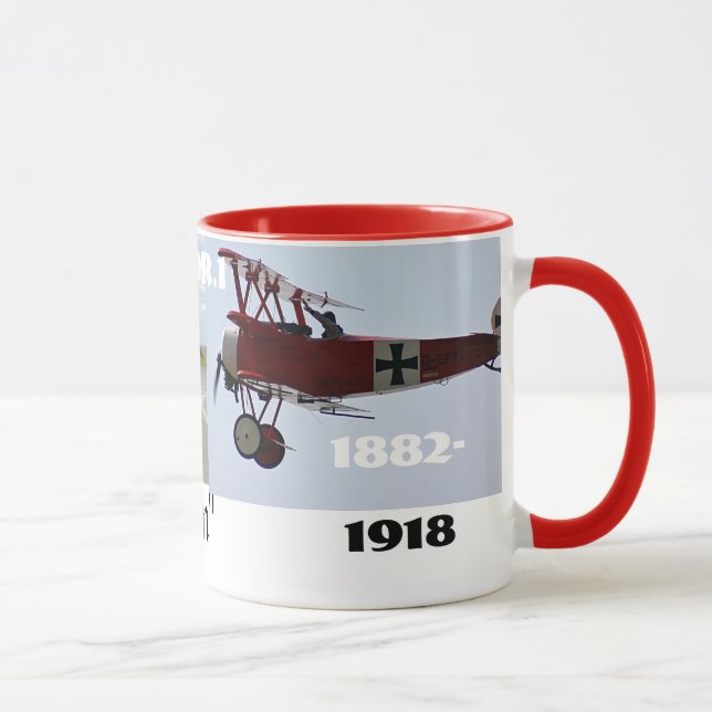 Mug baron rouge (Droite)