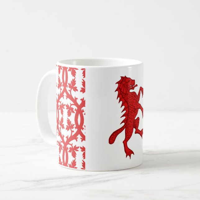 Mug Barony of Dun Carraig Insigne de la population (Devant gauche)