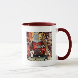 Mug Barrage routier par Norman Rockwell