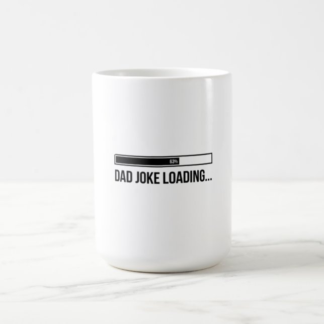 Mug Barre de progression de chargement de blague de pa (Centre)