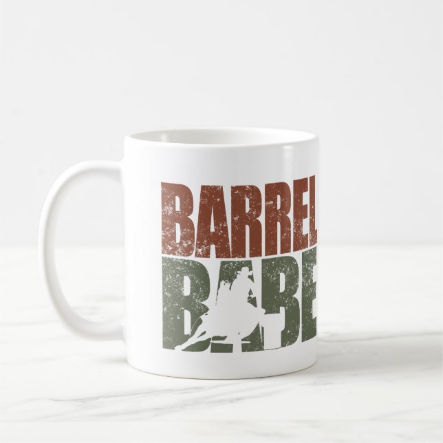 Mug Barrel babe western show cheval amoureux (Gauche)