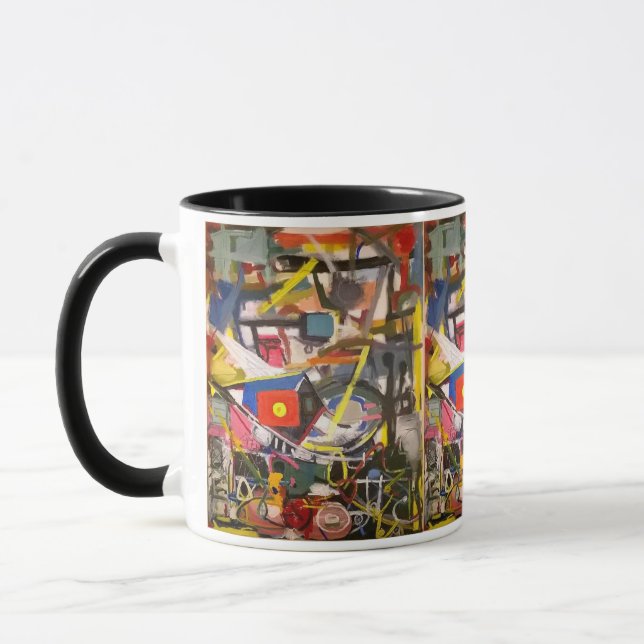 Mug Barton Springs Résumé Jeff Hankamer Artjunkhaus (Gauche)