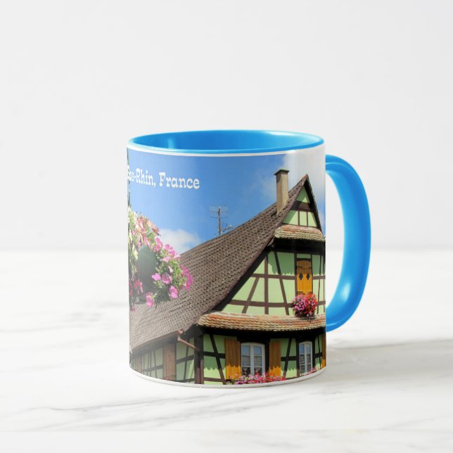 Mug Bas-Rhin, France (Devant droit)