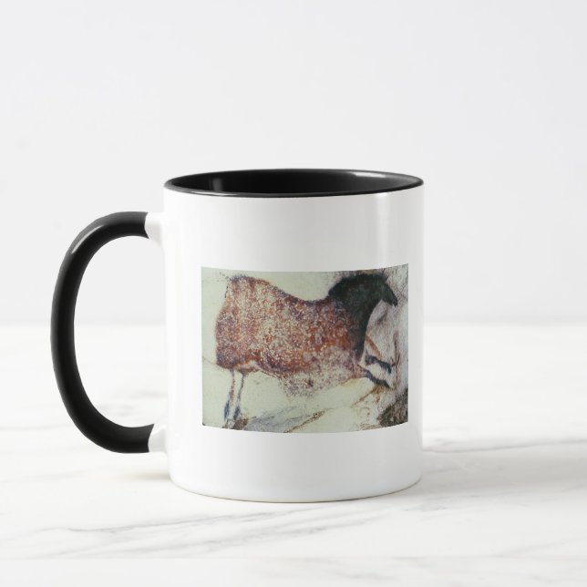 Mug Basculez la peinture d'un cheval galopant, c.17000 (Gauche)