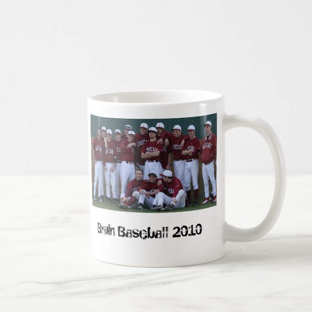 Mug Base-ball 2010, cour allante d'ours brun d'Eurasie (Droite)
