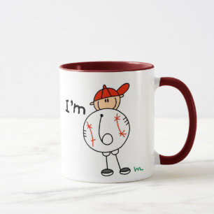 Mug Base-ball garçons j'ai 6 ans