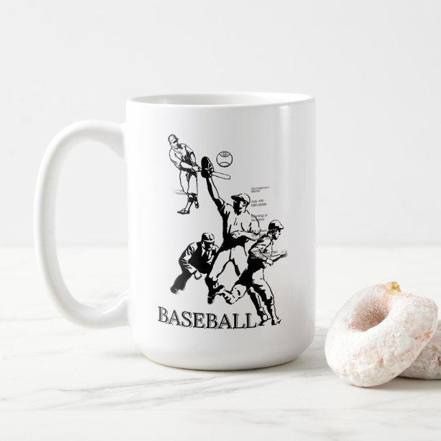 MUG BASEBALL (Avec donut)