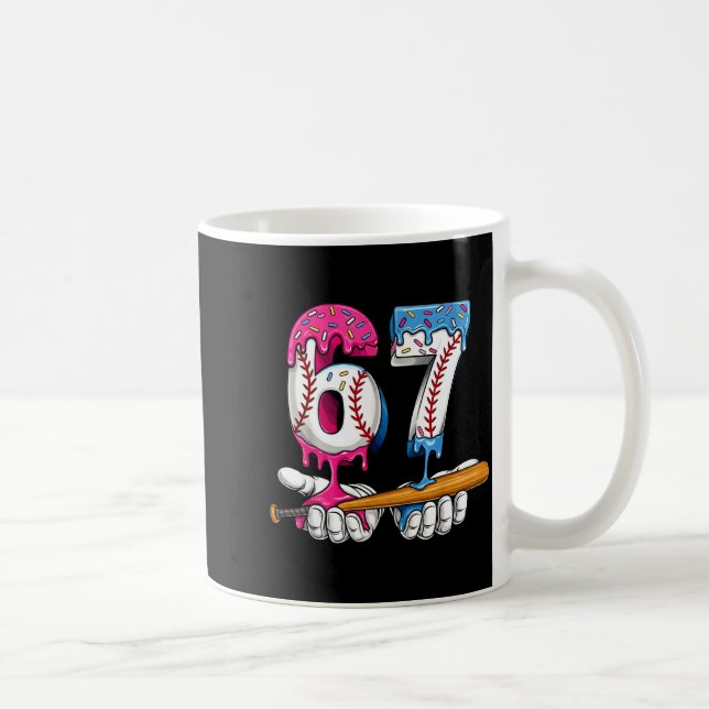 Mug Baseball 67 Ice Cream Drip Six Seven Boys Funny Me (Droite)
