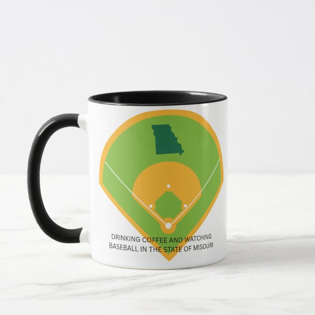 Mug Baseball and Coffee in Missouri  (Gauche)