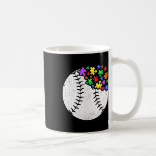 Mug Baseball Autisme Puzzle Hommes Femmes Autisme Enfa