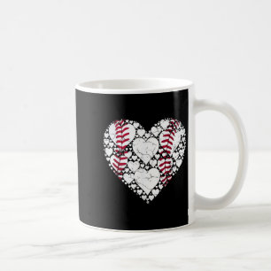 Mug Baseball Cœur Amour Jeu Sports Fan Jour de Match
