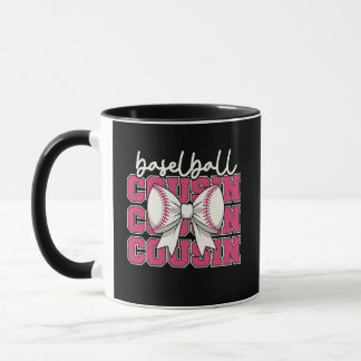 Mug Baseball Cousin Rose Coquette Arc Sports Fan