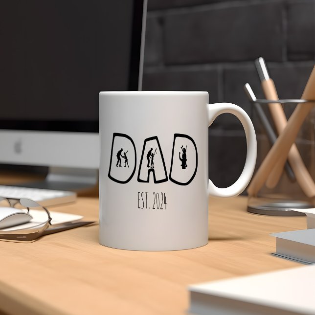 Mug Baseball DAD et l'enfant (Créateur téléchargé)