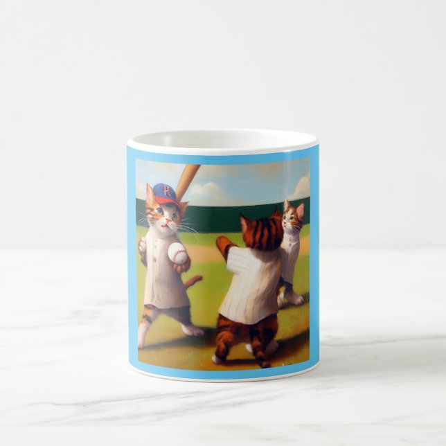Mug Baseball des chats (Centre)