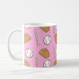 Mug Baseball - Gants, balles et chauves-souris sur Arr