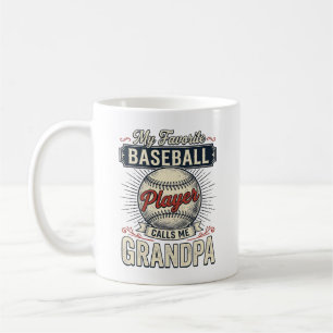 Mug Baseball Grandpa Conception de T-Shirt avec Gravur