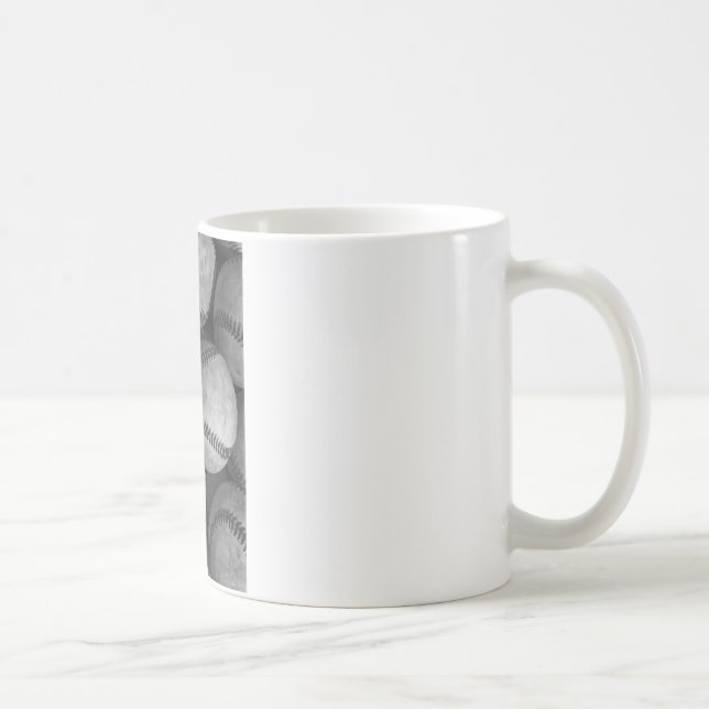 Mug Baseball noir et blanc (Droite)