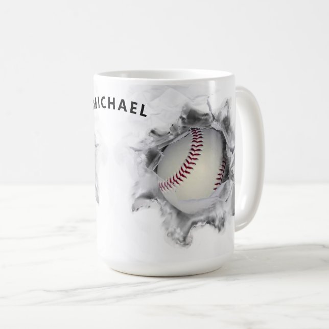 Mug Baseball personnalisé (Devant droit)