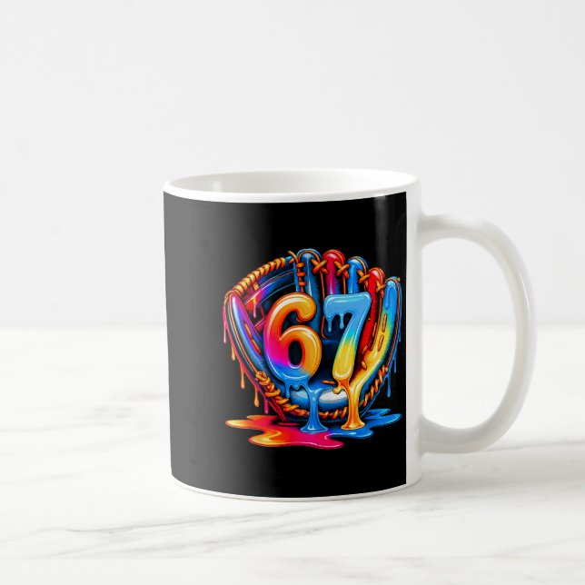 Mug Baseball Stuff Six Seven 67 Crème Glacée Dégoulina (Droite)