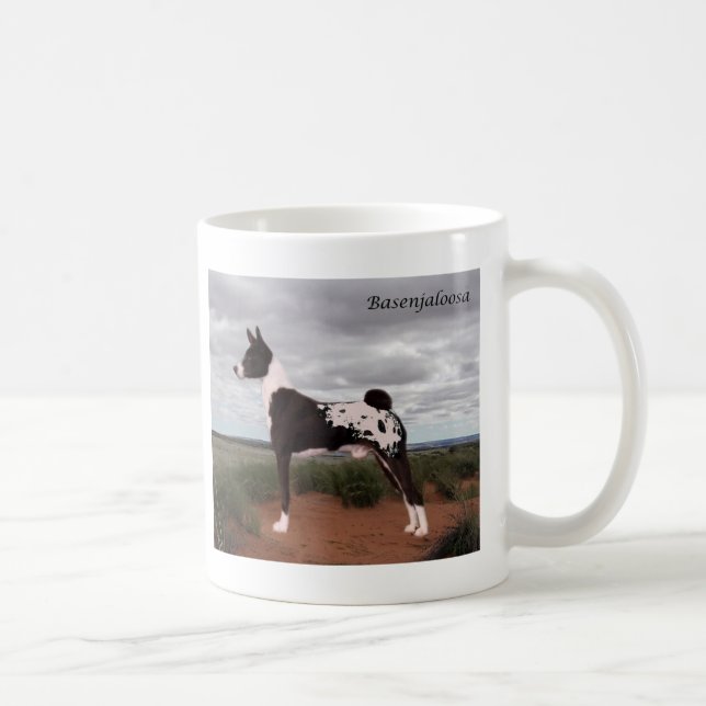 Mug Basenjaloosa noir (Droite)