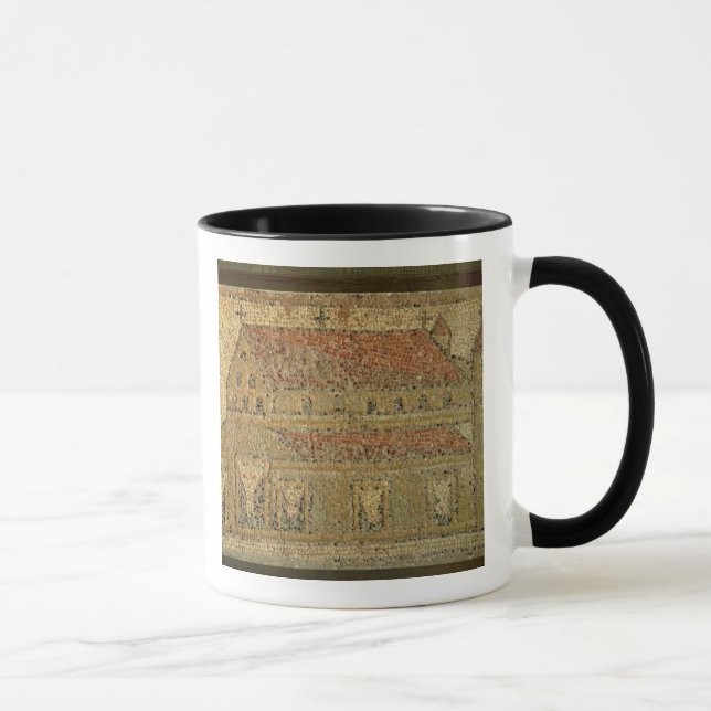 Mug Basilique chrétienne, trottoir de mosaïque, (Droite)