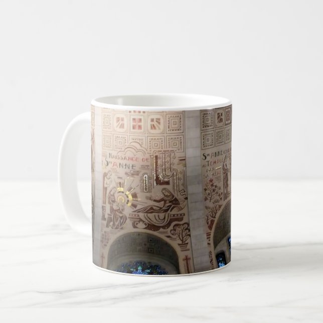 Mug Basilique Sainte Anne de Beaupre, Québec, Canada (Devant gauche)