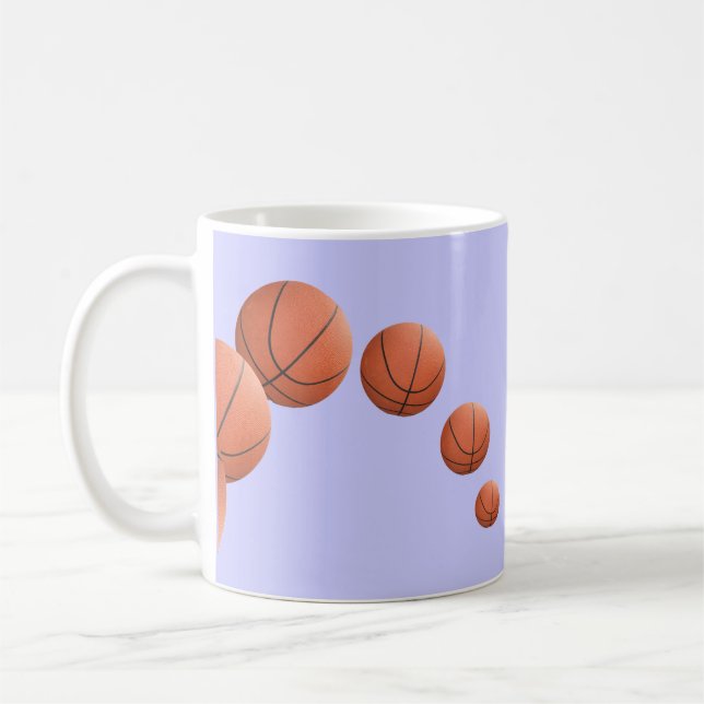Mug Basket-ball dans l'air (Gauche)
