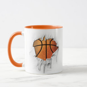 Mug Basket-ball déchiré