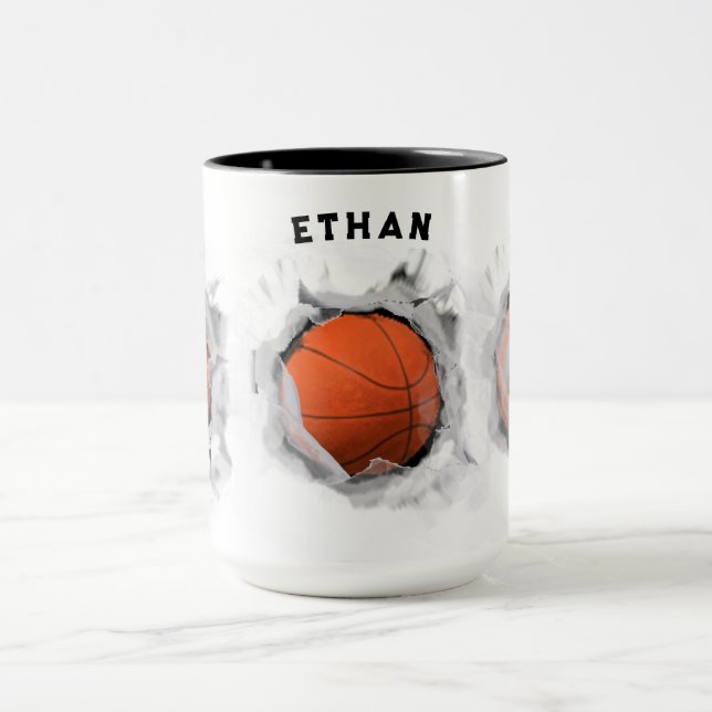 Mug Basket-ball du Personalized (Centre)