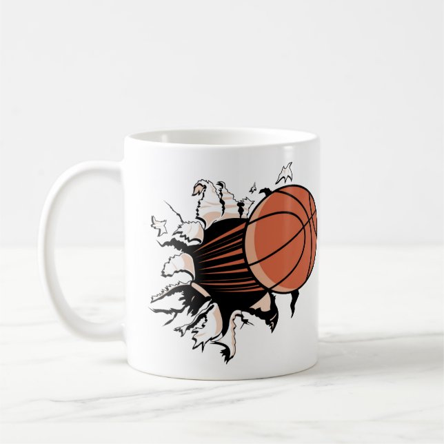 Mug Basket-ball en petits groupes (Gauche)