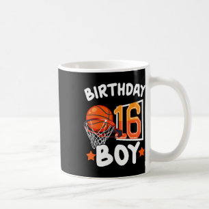 Mug Basket-ball Im 16 Ans 16e Anniversaire Boy Decor