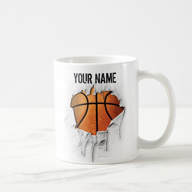 Mug Basket-ball tordu (Droite)