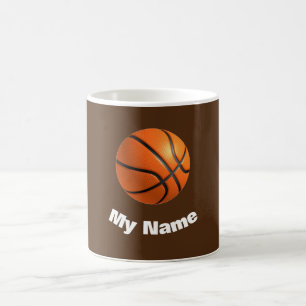 Mug Basket-ball Votre nom