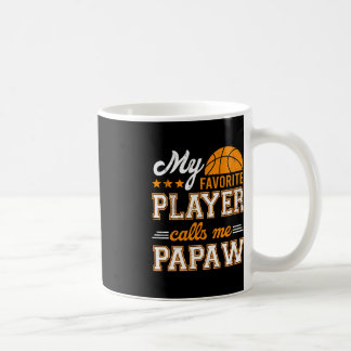 Mug Basket Mon Joueur Favori M'Appelle Papaw