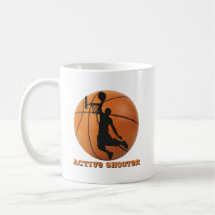 Mug Basketball Active Shooter Player Hoops