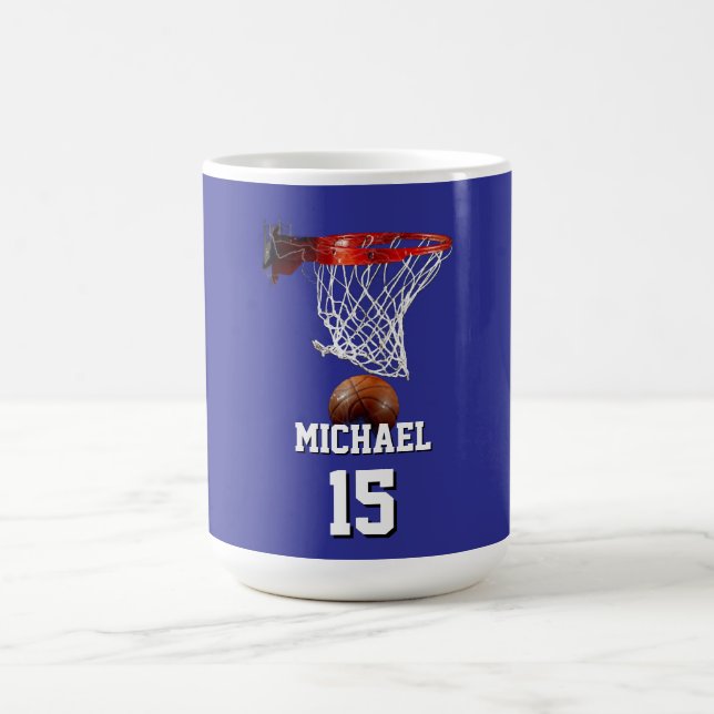 Mug Basketball Add Your Name & Number Pop Art (Centre)