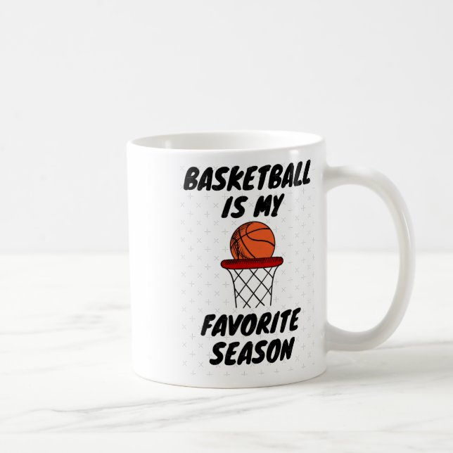 Mug Basketball Est Ma Saison Préférée 8 (Droite)