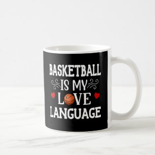 Mug Basketball Est Mon Amour Langue Basketball Fan