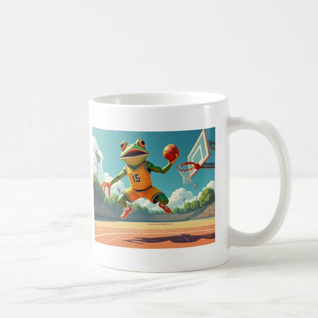 Mug Basketball Grenouille gauche muqueuse (Droite)