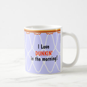 Mug Basketball Hoop Net_I Love Dunkin'_lavender