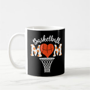 Mug Basketball Maman Coeur Drôle Sport Amateurs Mère D
