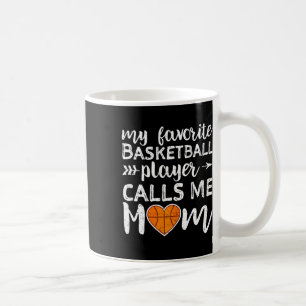 Mug Basketball Maman Mes appels favoris du joueur de b