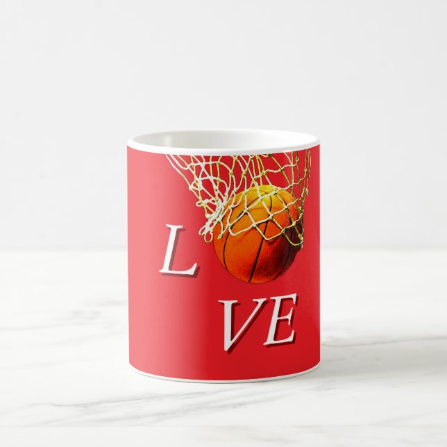 Mug Basketball que j'aime (Centre)