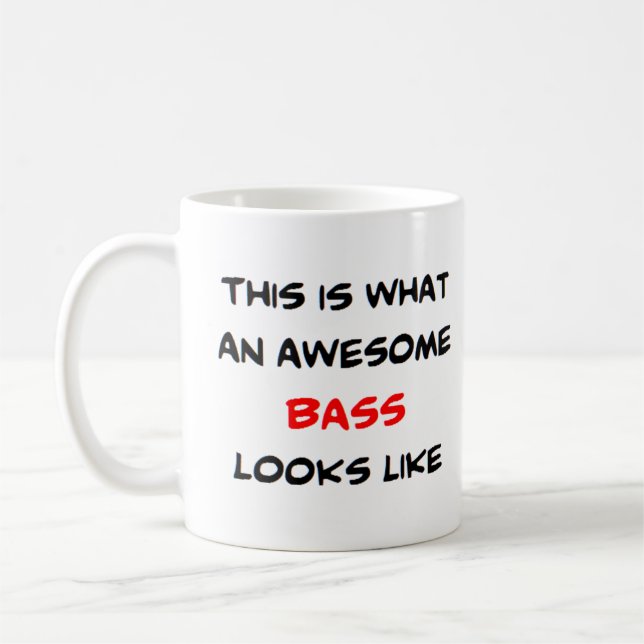 Mug bass, awesome (Gauche)