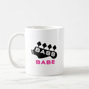 Mug Bass Babe Cadeau Pour Baid