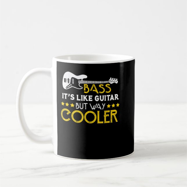 Mug Bass c'est comme la guitare mais comme glacière Mu (Gauche)
